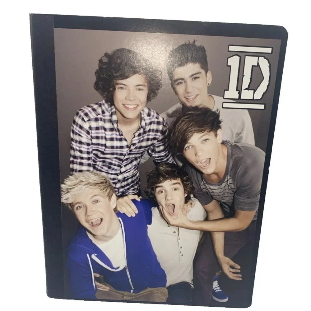One Direction 2012 Composition Book 80 Sheet Wide Ruled 9.75